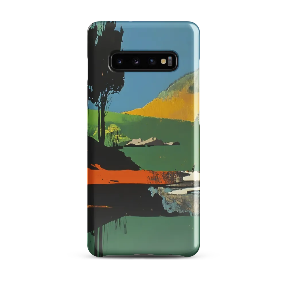 Vibrant Serenity | Phone Case |  S10 Plus | Snap Case | Glossy