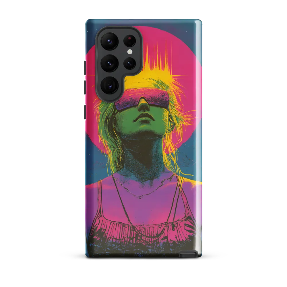 Neon Dreams: Portrait of a Modern Muse