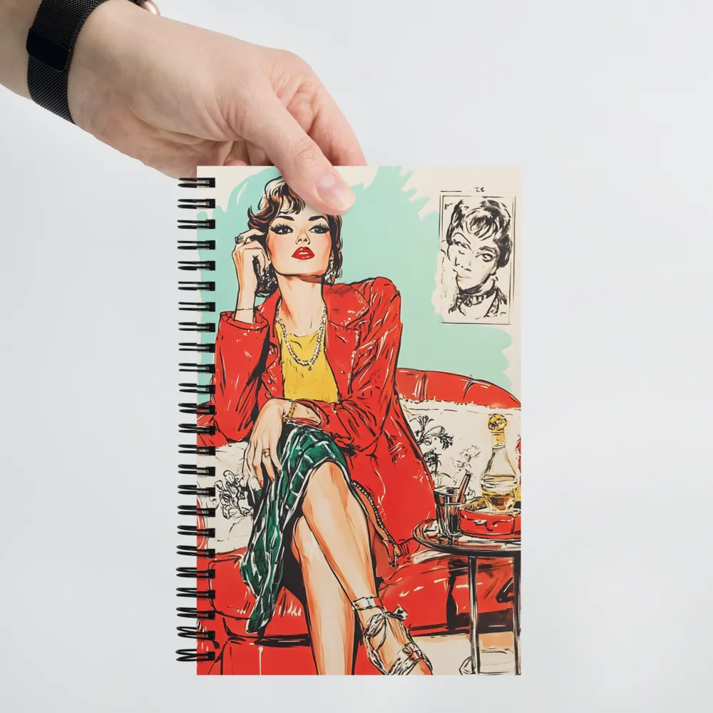 Chic Confidence | Spiral Notebook