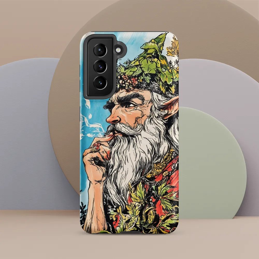 Wisdom of the Nature Spirit | Phone Case |  S21 | Tough Case | Matte