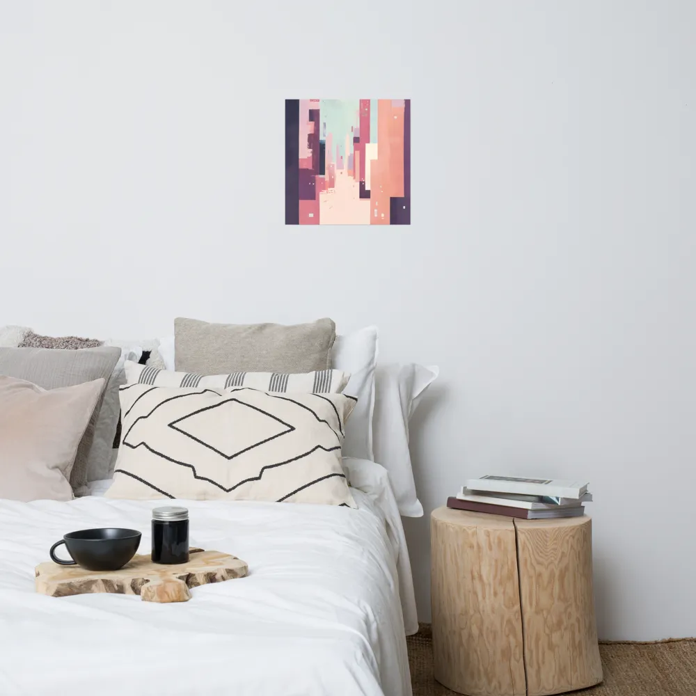 Tranquil Cityscape | Poster | 18″×18″