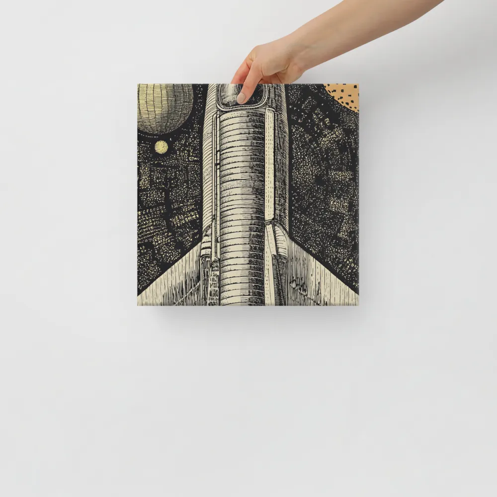 Voyage to the Unknown | Canvas | 12″×12″