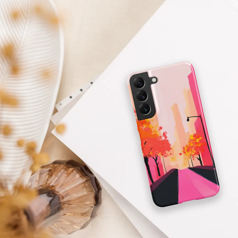 Autumn Serenity in the City | Phone Case |  S22 | Snap Case | Matte