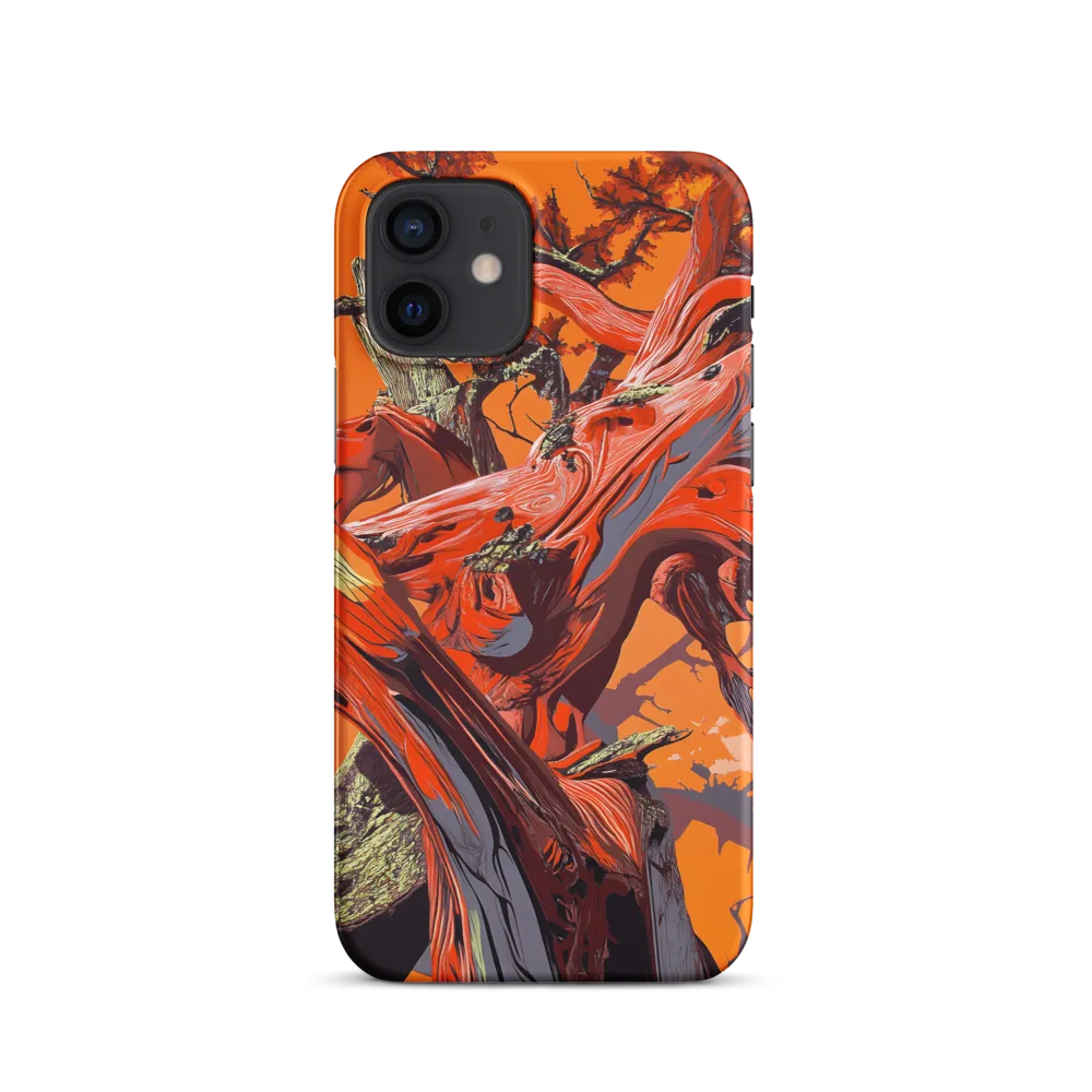 Life in Motion: An Abstract Tree | Phone Case |  12 | Snap Case | Matte