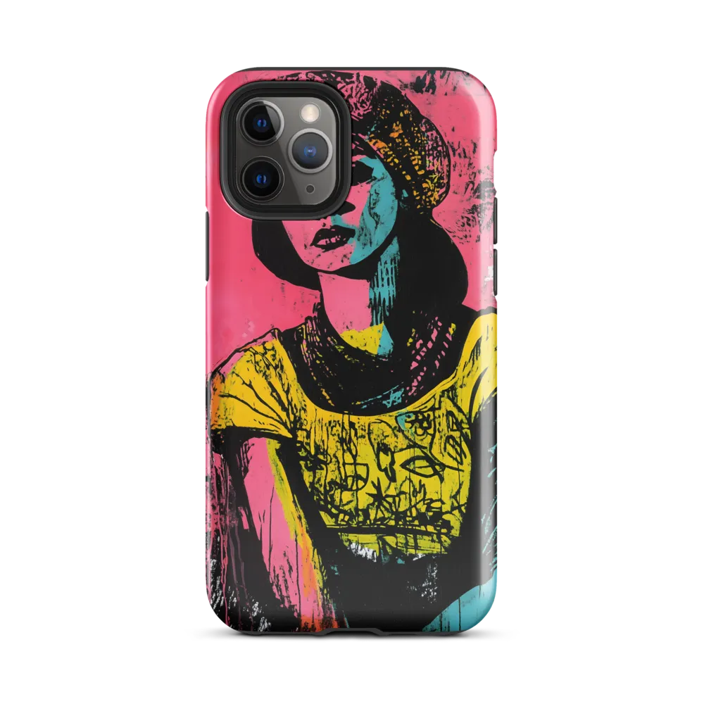 Urban Elegance: A Graffiti Portrait