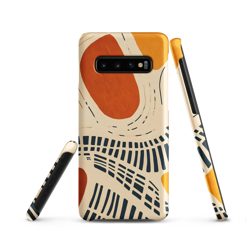 Urban Patterns in Harmony | Phone Case |  S10 | Snap Case | Matte
