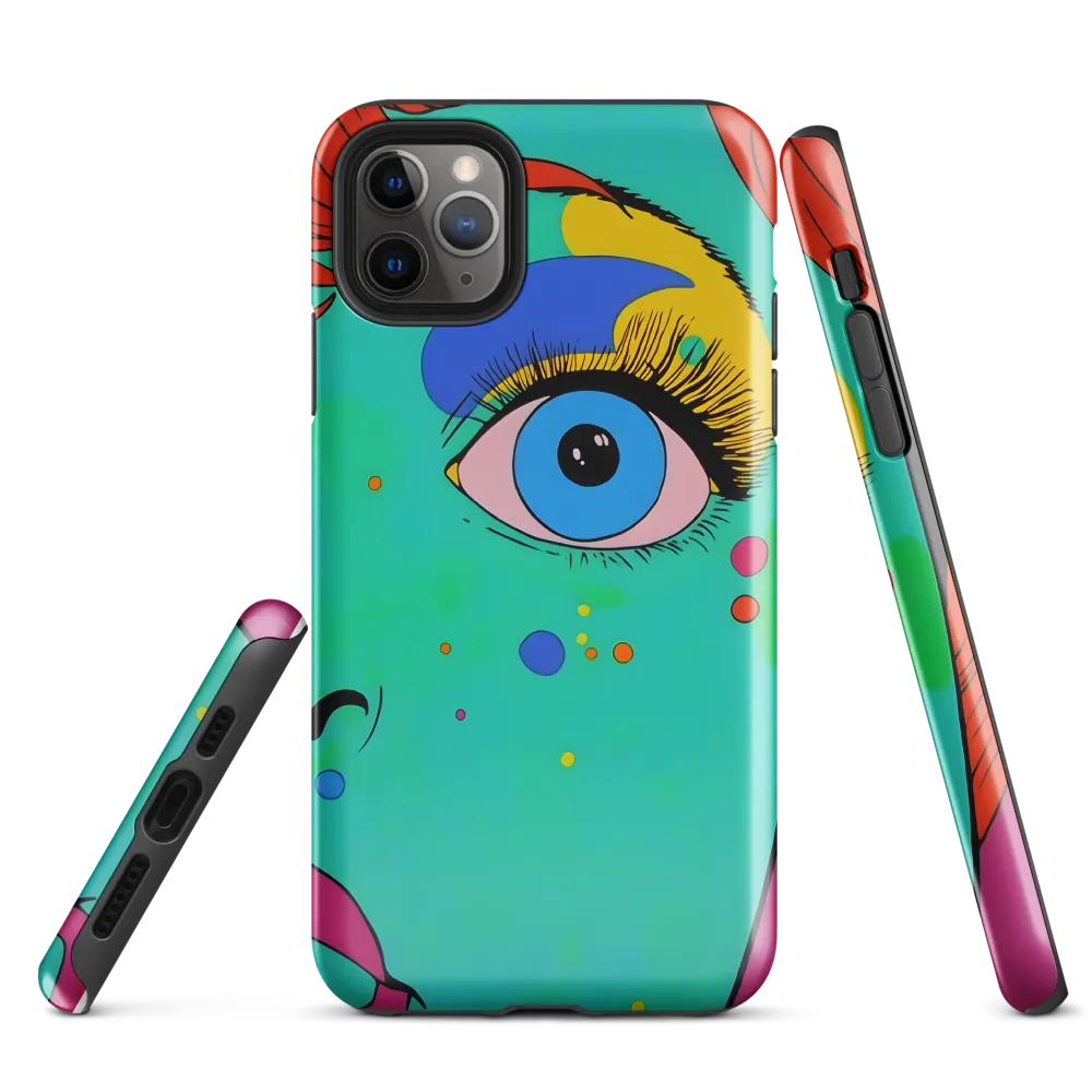 Vibrant Gaze | Phone Case |  11 Pro Max | Tough Case | Glossy