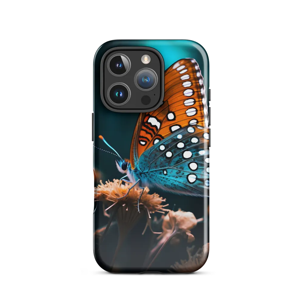 Whispers of Color: The Butterfly's Embrace