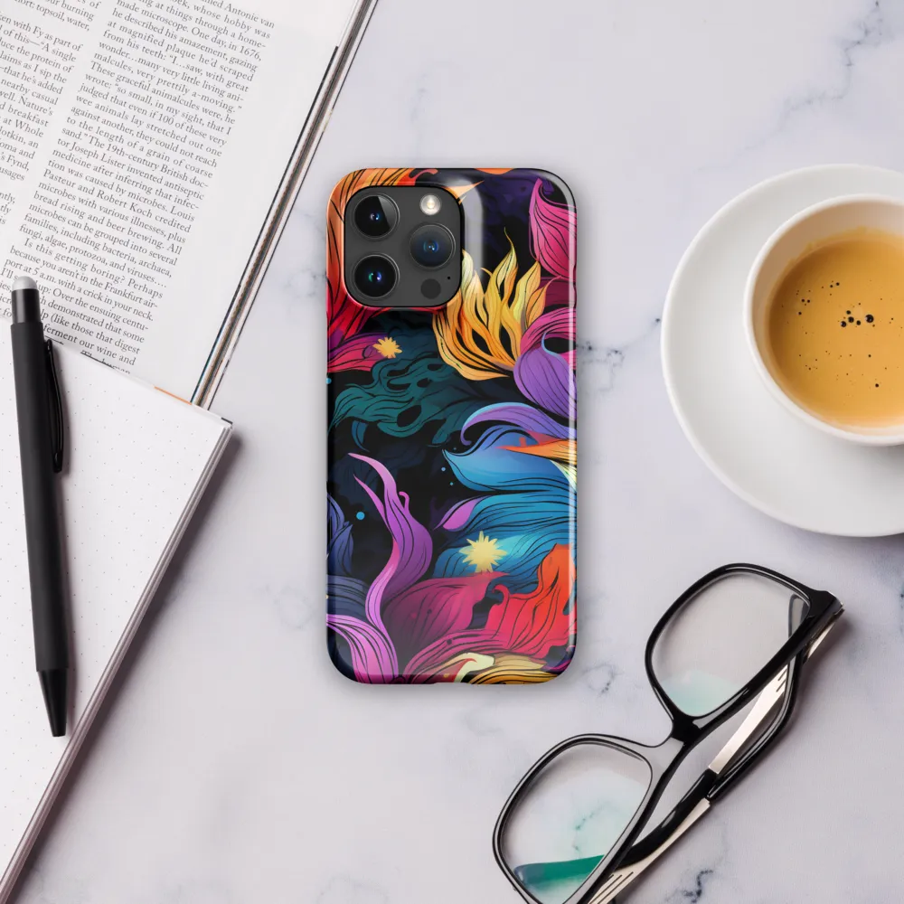 Floral Symphony | Phone Case |  16 Pro Max | Snap Case | Glossy
