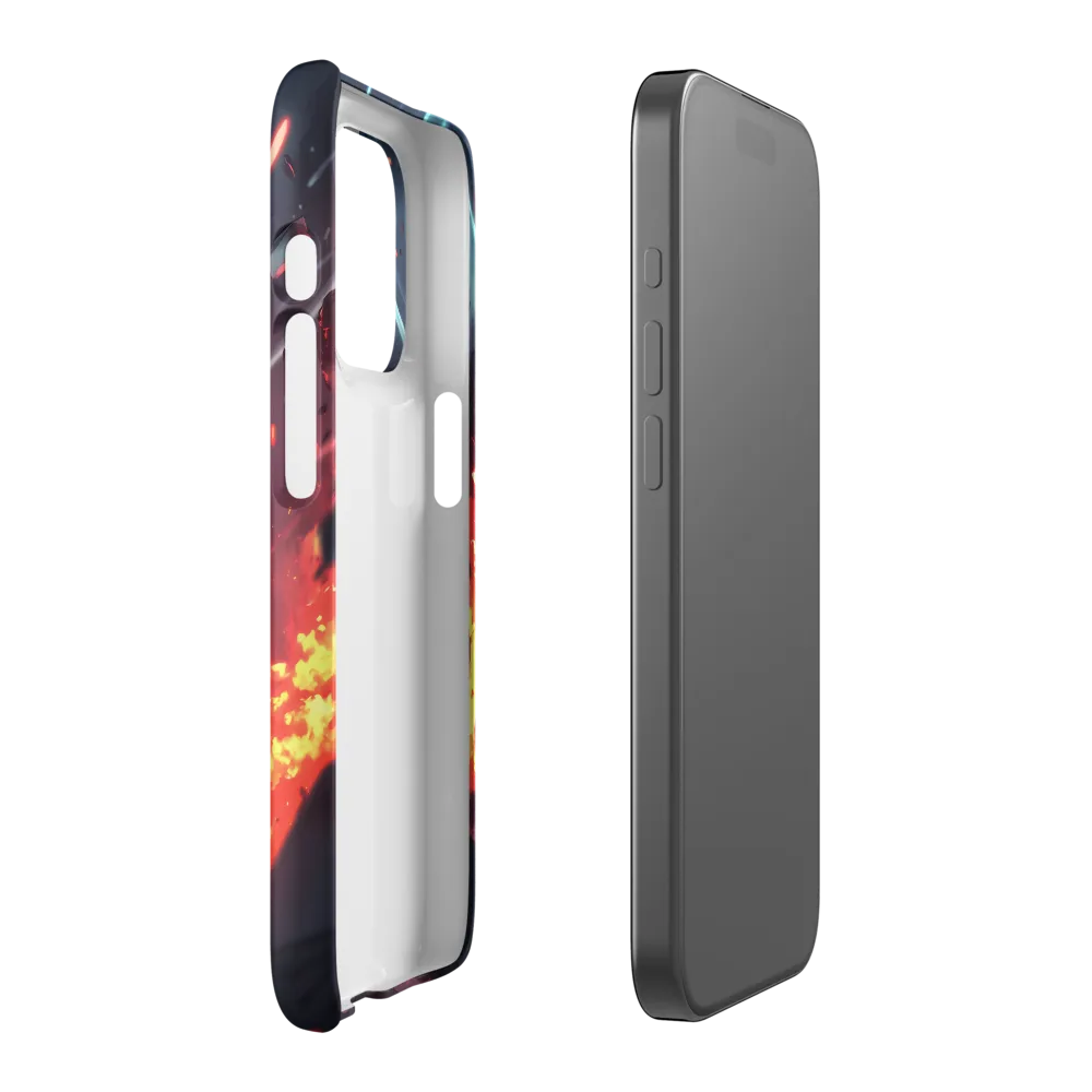 Astronaut Amidst Chaos | Phone Case |  15 Pro | Snap Case | Matte