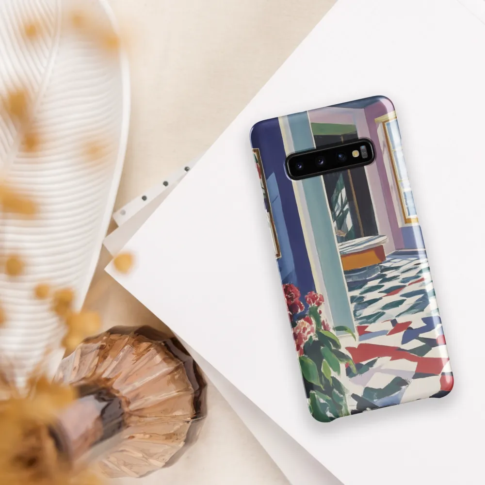 A Dance of Color and Space | Phone Case |  S10 Plus | Snap Case | Glossy