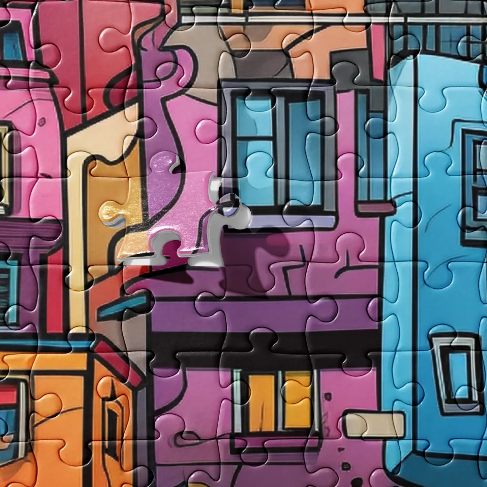 Urban Kaleidoscope | Jigsaw Puzzle | 252/520 pieces