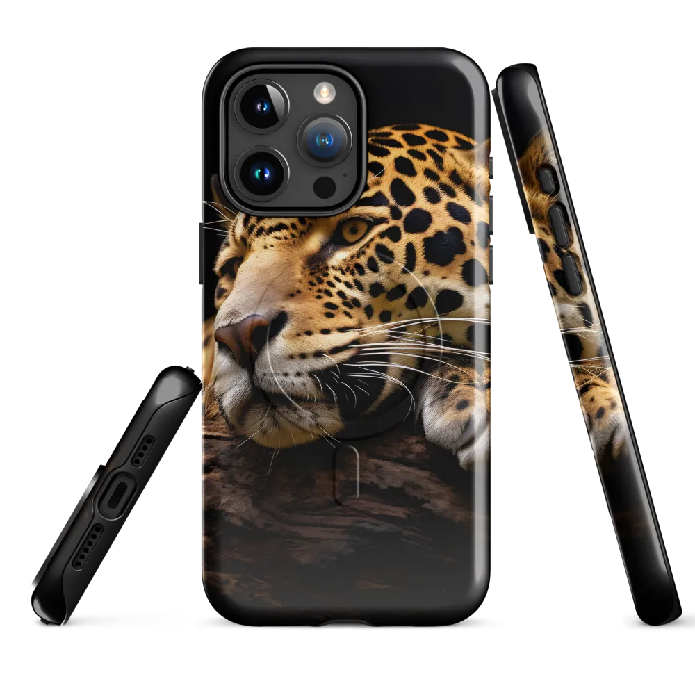 Tranquil Majesty: The Resting Leopard