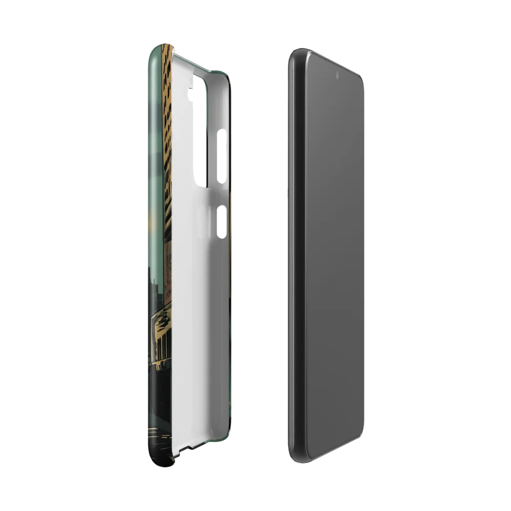 Shadows of Intrigue | Phone Case |  S21 | Snap Case | Glossy
