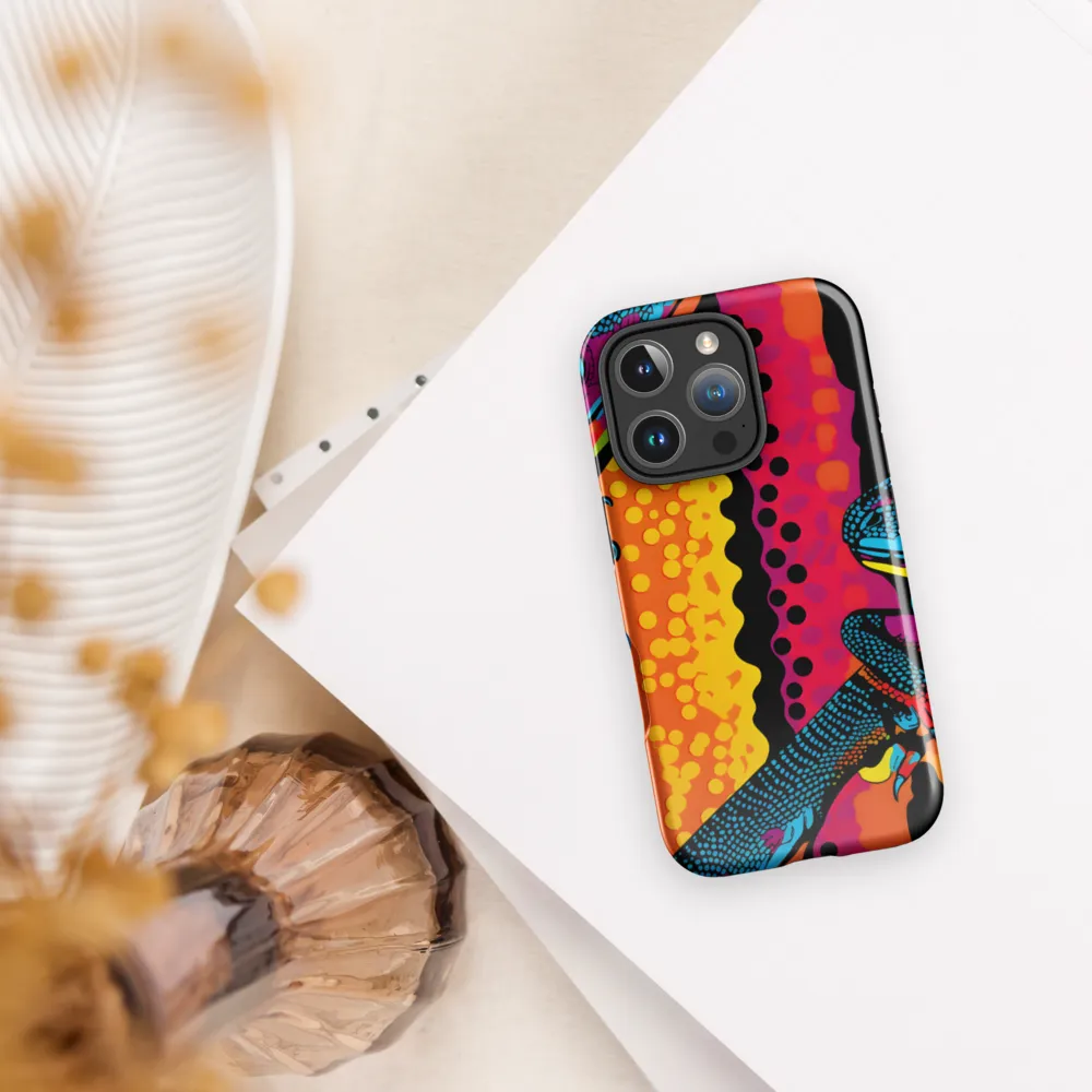 Colorful Encounters: The Playful Geckos