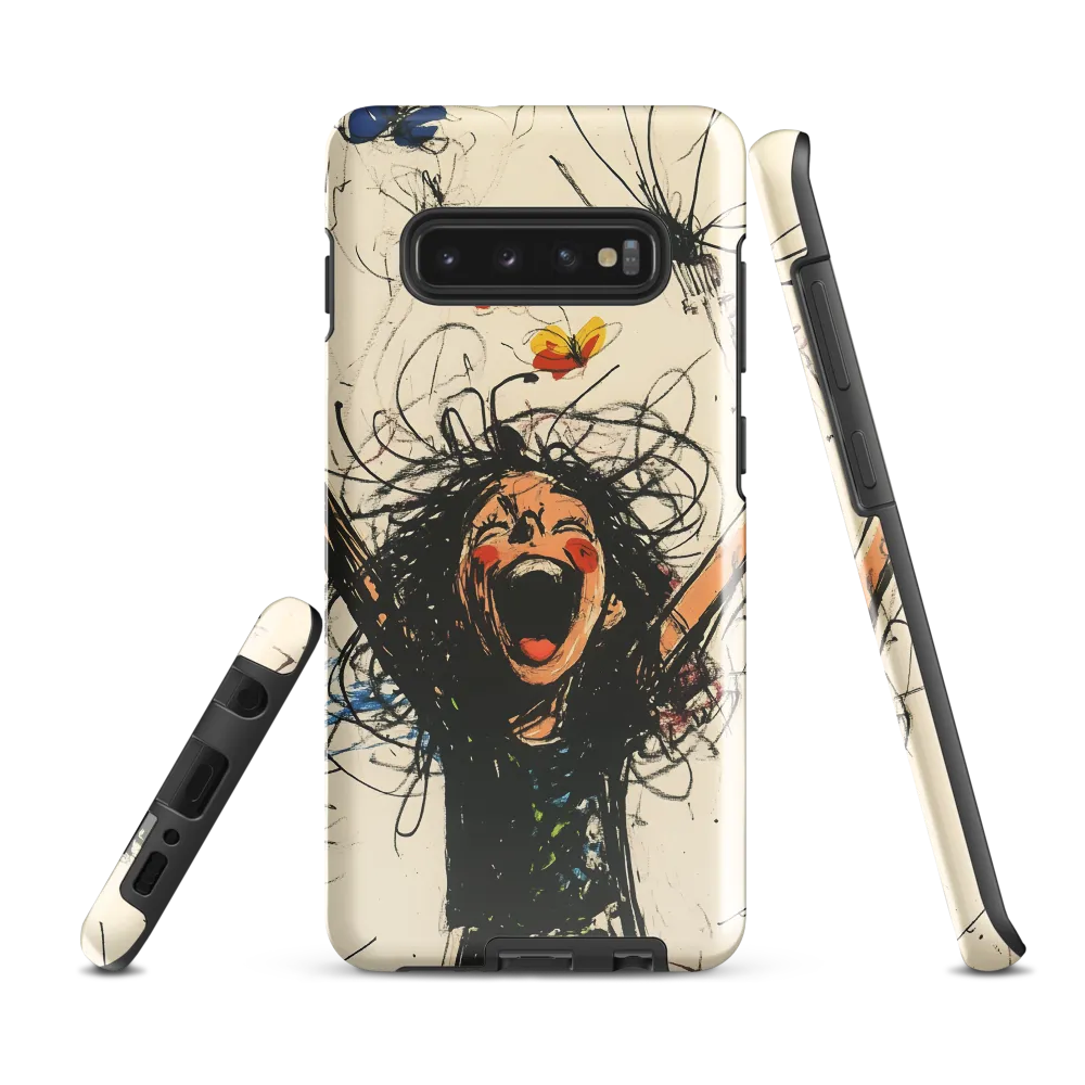 Unleashing Joy | Phone Case |  S10 Plus | Tough Case | Glossy