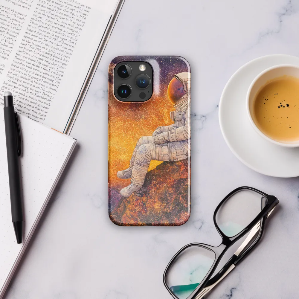 Cosmic Contemplation | Phone Case |  16 Pro Max | Snap Case | Glossy