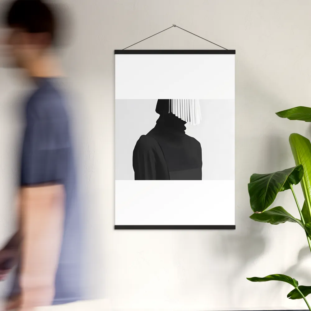 Veil of Mystery | Poster With Black Wood Hanger | 24″×36″