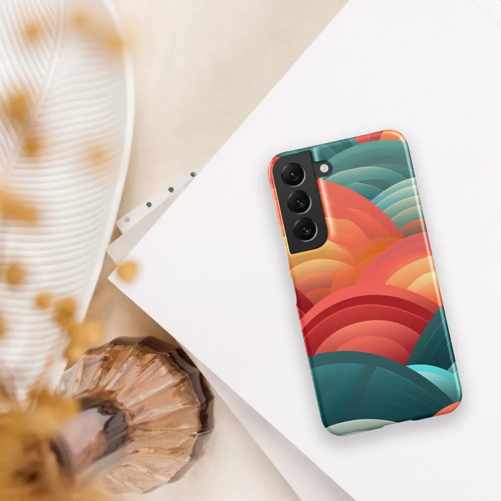 Rhythms of the Waves | Phone Case |  S22 | Snap Case | Matte