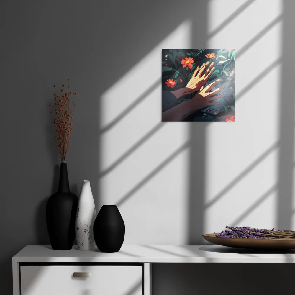 Whispers of Nature | Metal Print | 12″×12″