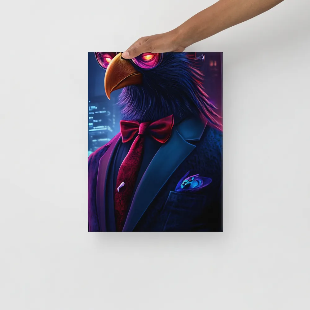 The Dapper Avian | Canvas | 12″×16″