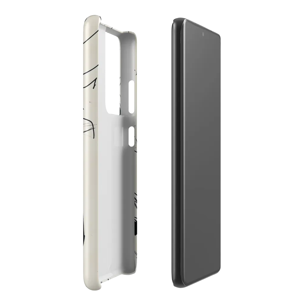 Chaos in Ink | Phone Case |  S21 Ultra | Snap Case | Matte