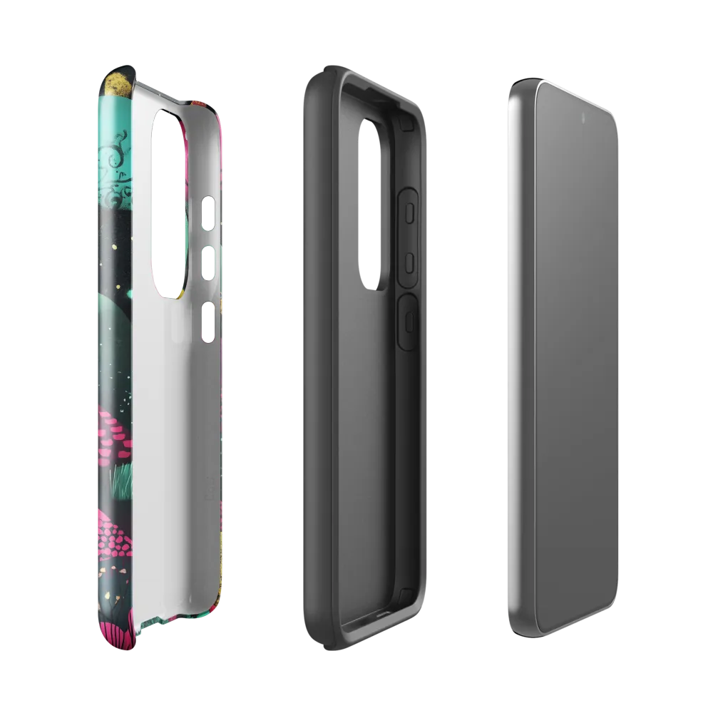 Whimsical Journey through Colorful Lands | Phone Case |  S23 | Tough Case | Glossy