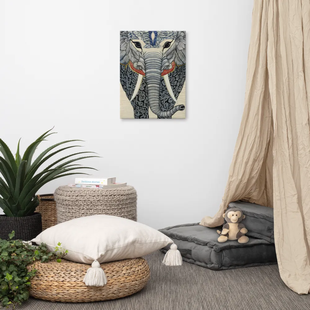 Majesty of the Elephant | Canvas | 18″×24″