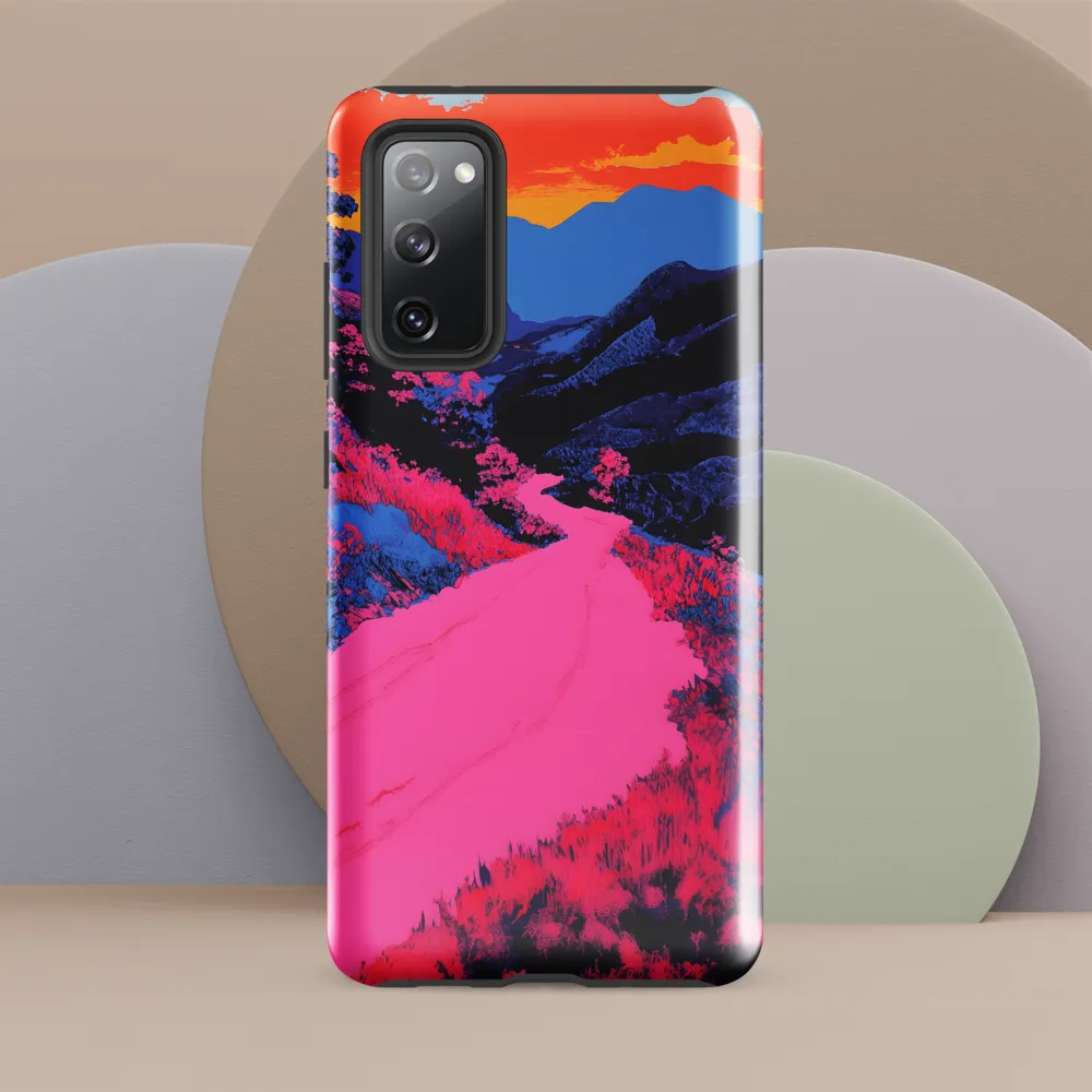 Ethereal Landscape in Vivid Hues