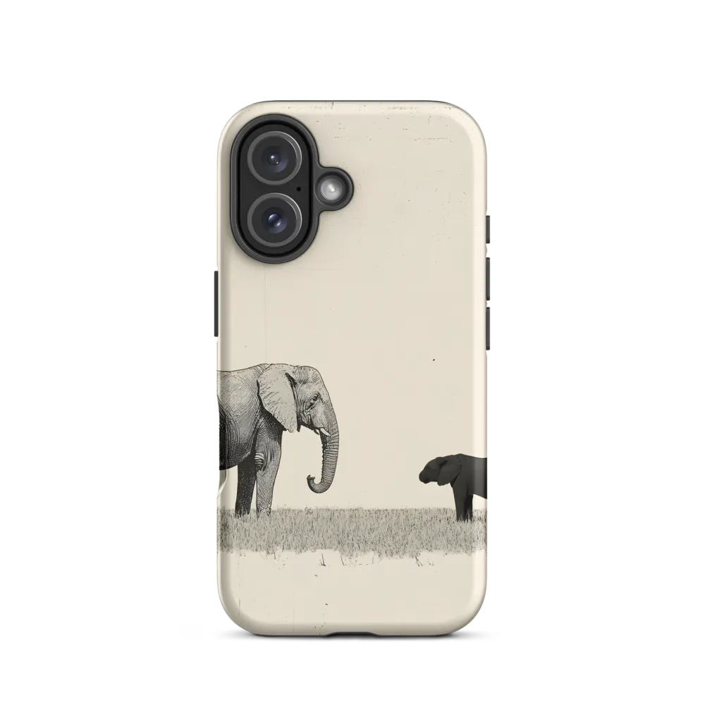 Contrasting Companions | Phone Case