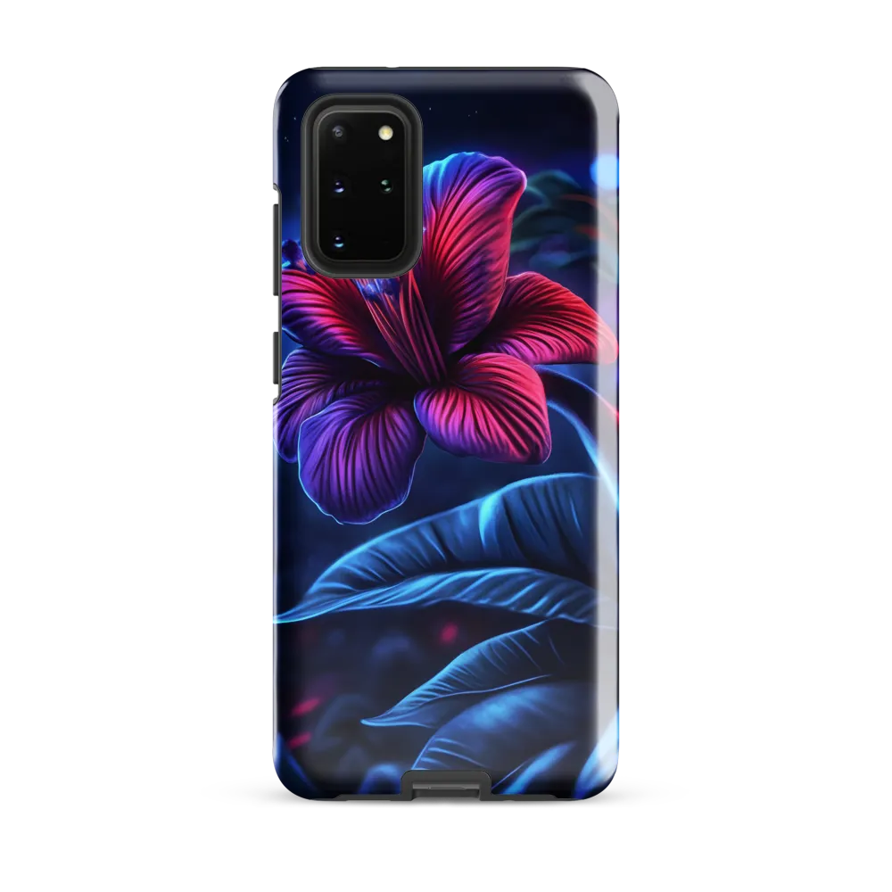 Illuminated Serenity: The Surreal Blossom