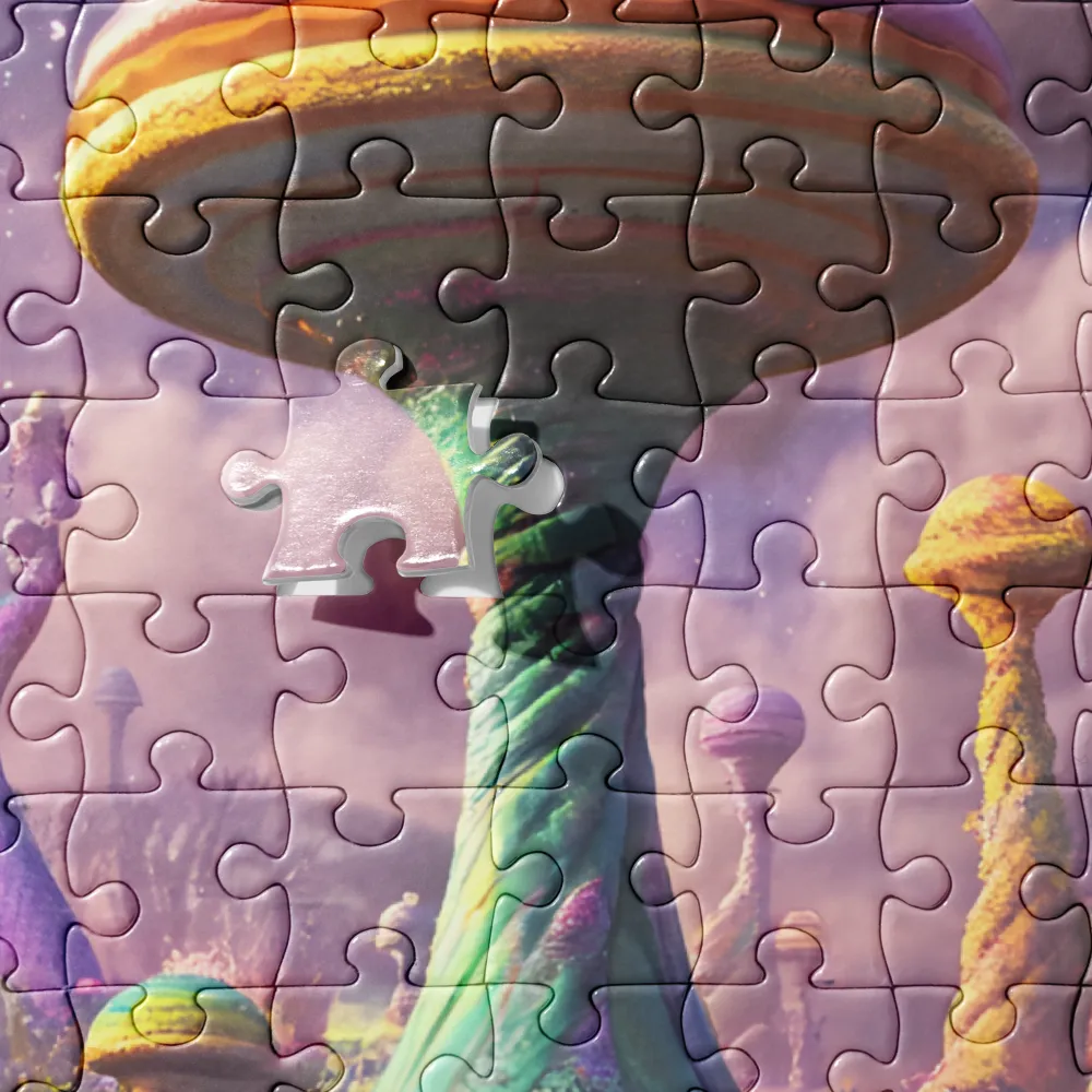 Whimsical Worlds: A Journey Through Fantasy | Jigsaw Puzzle | 252 pieces