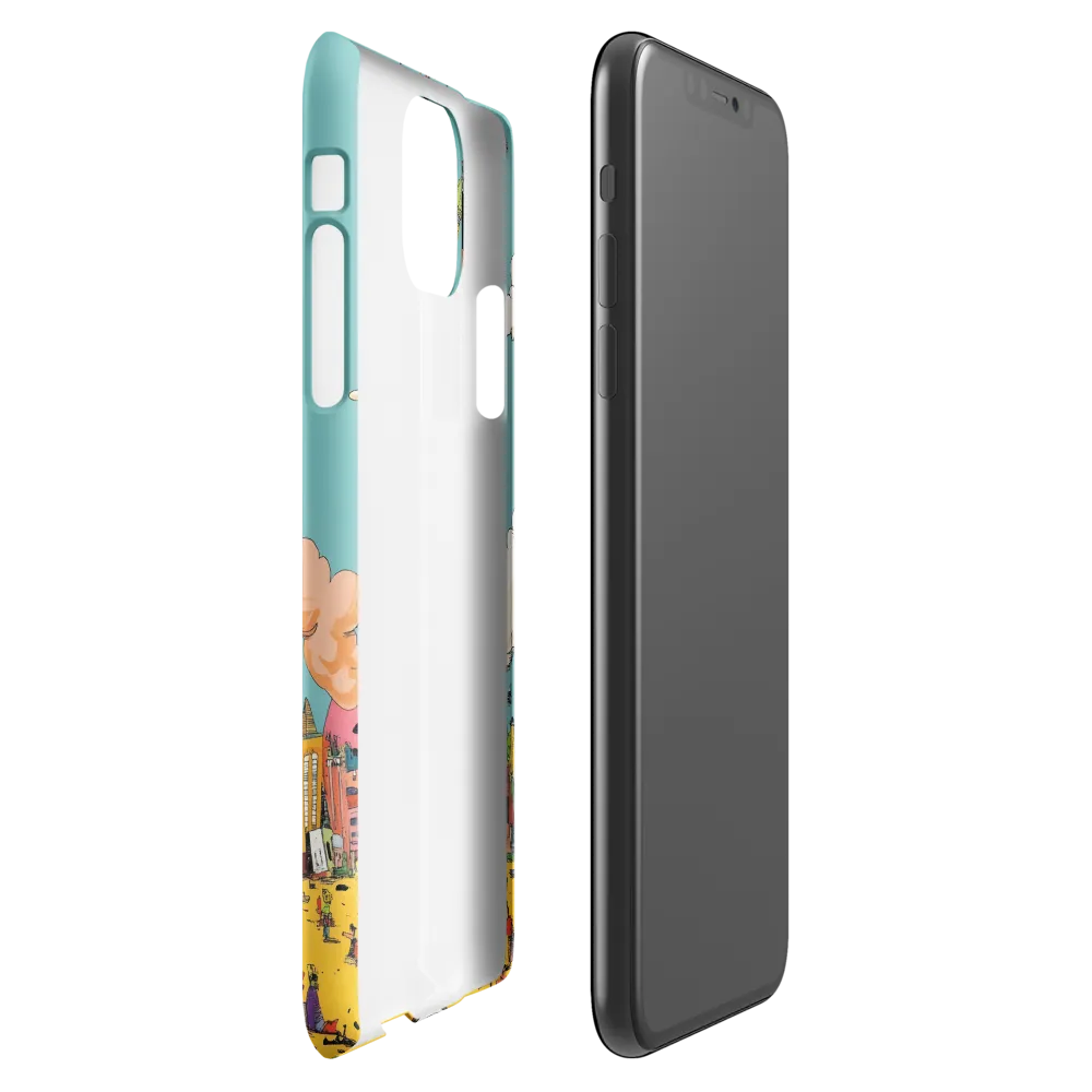 Urban Fantasia: A Whimsical Encounter | Phone Case |  11 Pro Max | Snap Case | Matte