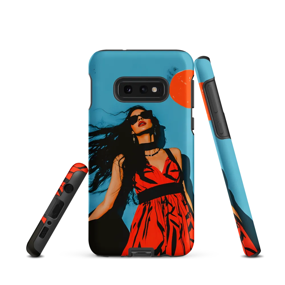 Sunset in Fashion: A Modern Portrait