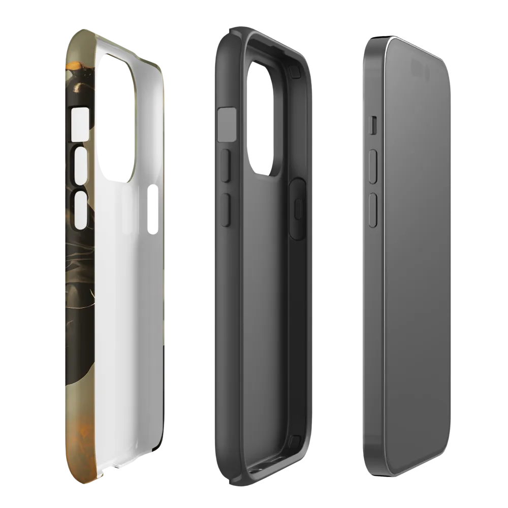 Ethereal Explorer: The Enigmatic Astronaut | Phone Case |  14 Pro | Tough Case | Matte