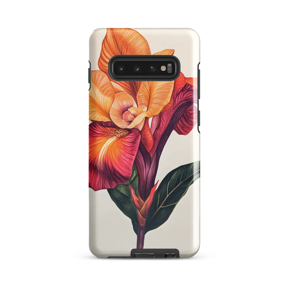 Floral Harmony | Phone Case |  S10 Plus | Tough Case | Glossy