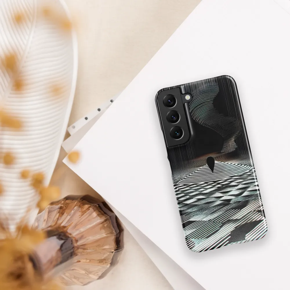 Spiral Echoes | Phone Case |  S22 | Snap Case | Glossy