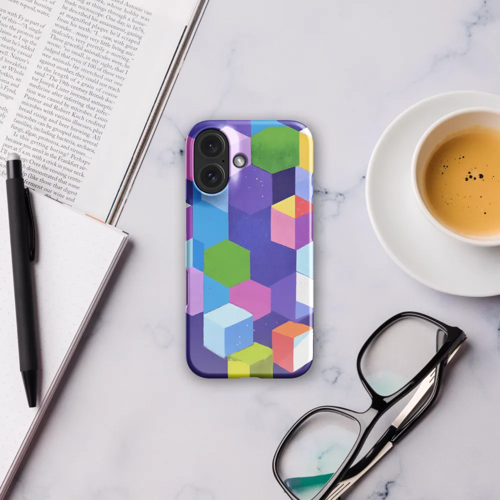 Geometric Harmony | Phone Case |  16 | Snap Case | Glossy