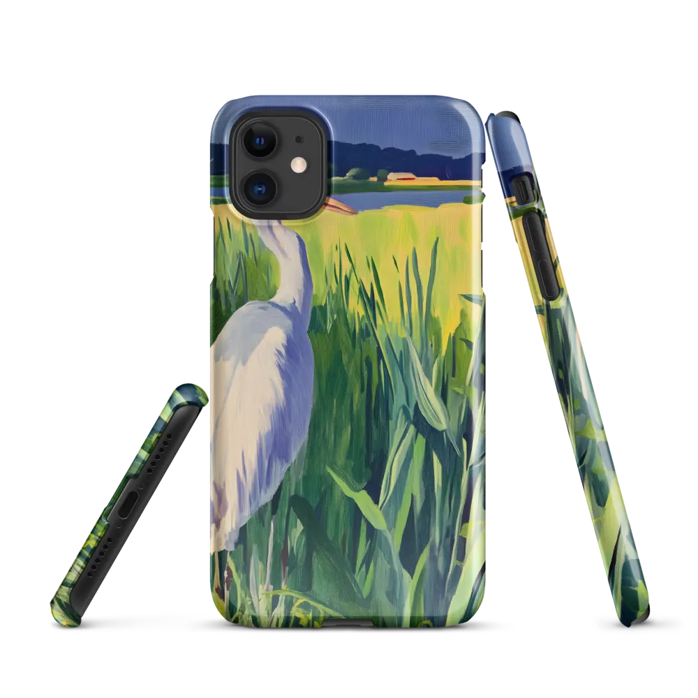 Graceful Presence: The Heron in the Meadow