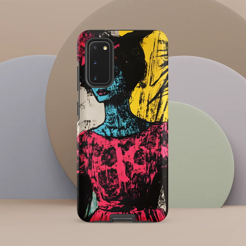 Portrait of Color and Freedom | Phone Case |  S20 | Tough Case | Matte