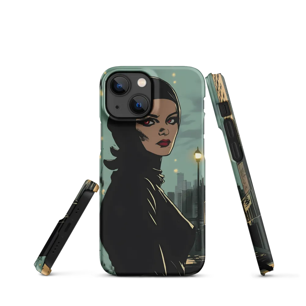 Shadows of Intrigue | Phone Case |  13 Mini | Snap Case | Matte