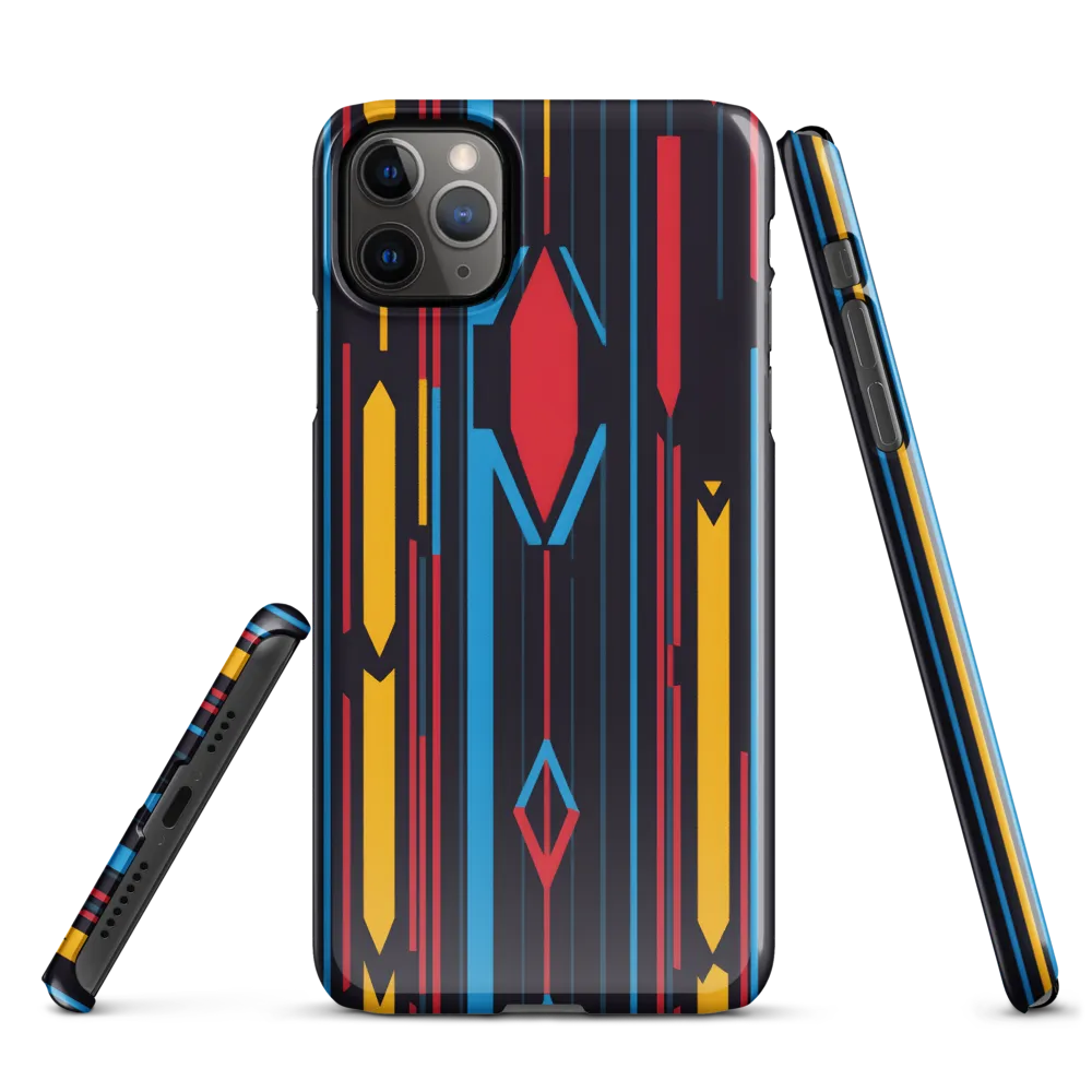 Dynamic Geometric Harmony | Phone Case |  11 Pro Max | Snap Case | Glossy