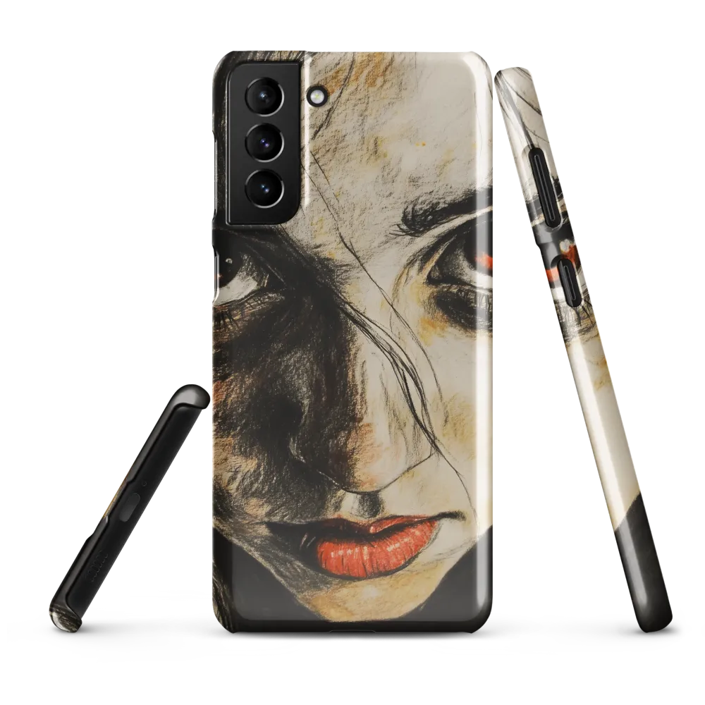 Gaze of Intensity | Phone Case |  S21 Plus | Snap Case | Glossy