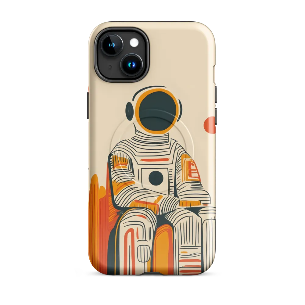 Contemplation of the Stars | Phone Case |  15 Plus | MagSafe® Tough Case | Glossy
