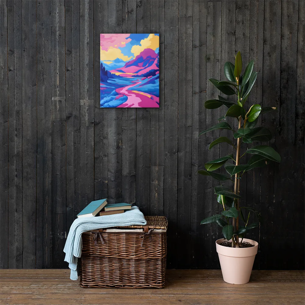 Dreamscape: The Serene River | Canvas | 16″×20″