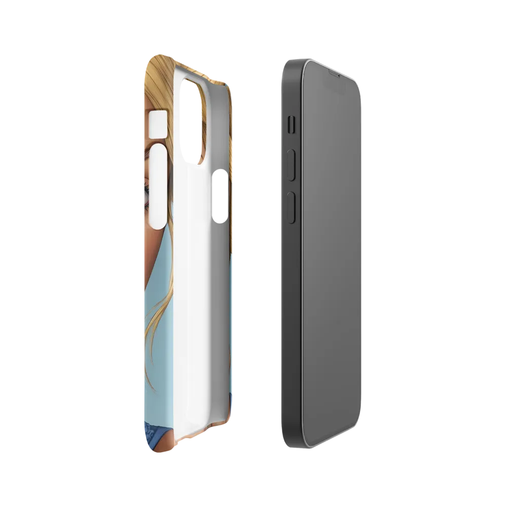 Serenity in Blue | Phone Case |  13 Mini | Snap Case | Matte