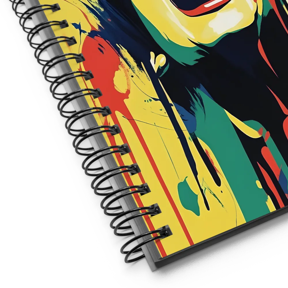 Eruption of Emotion | Spiral Notebook