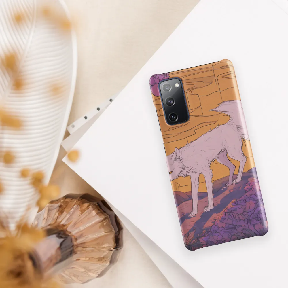 Whispers of the Violet Dawn | Phone Case |  S20 FE | Snap Case | Matte
