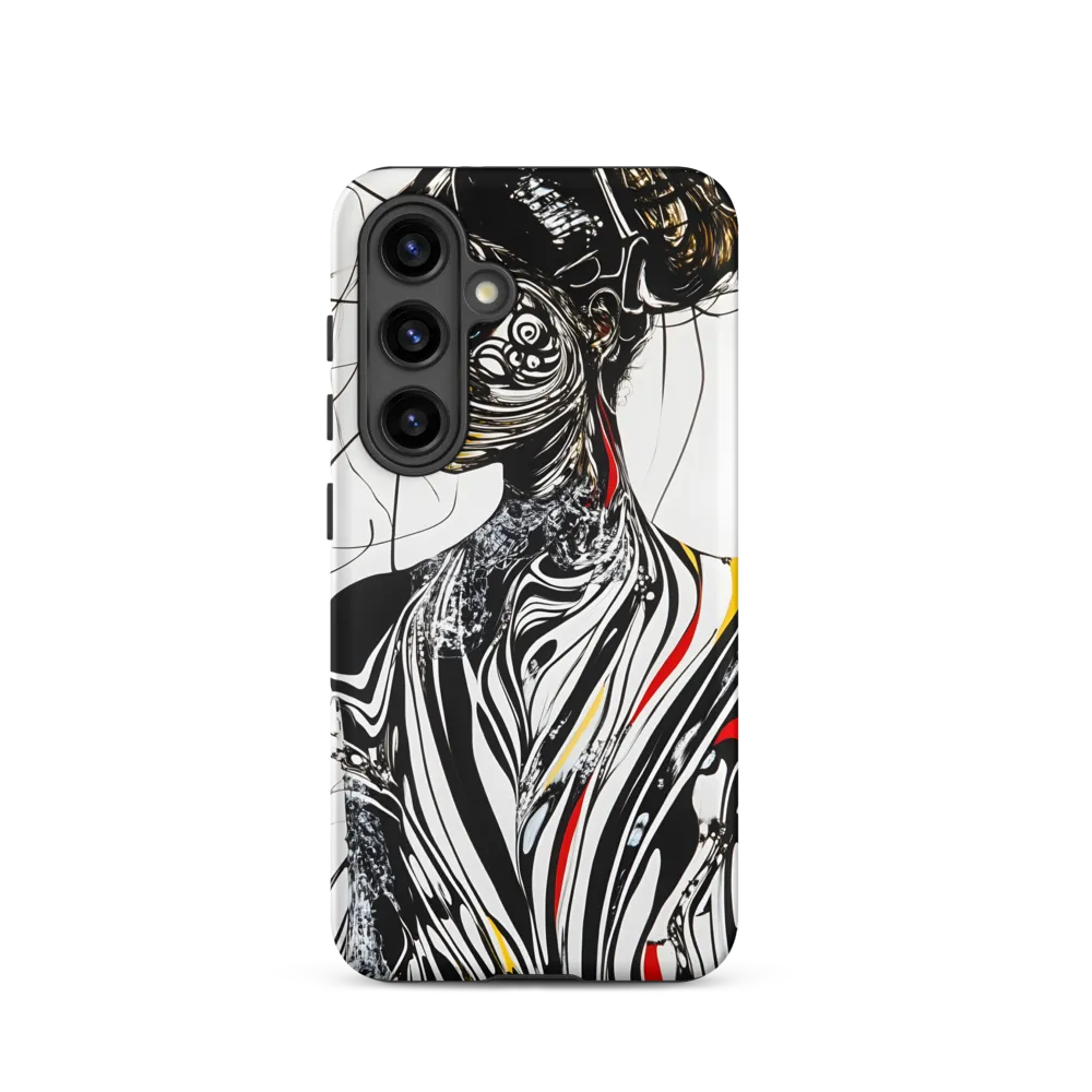 Whispers of the Abstract | Phone Case |  S24 | Tough Case | Matte