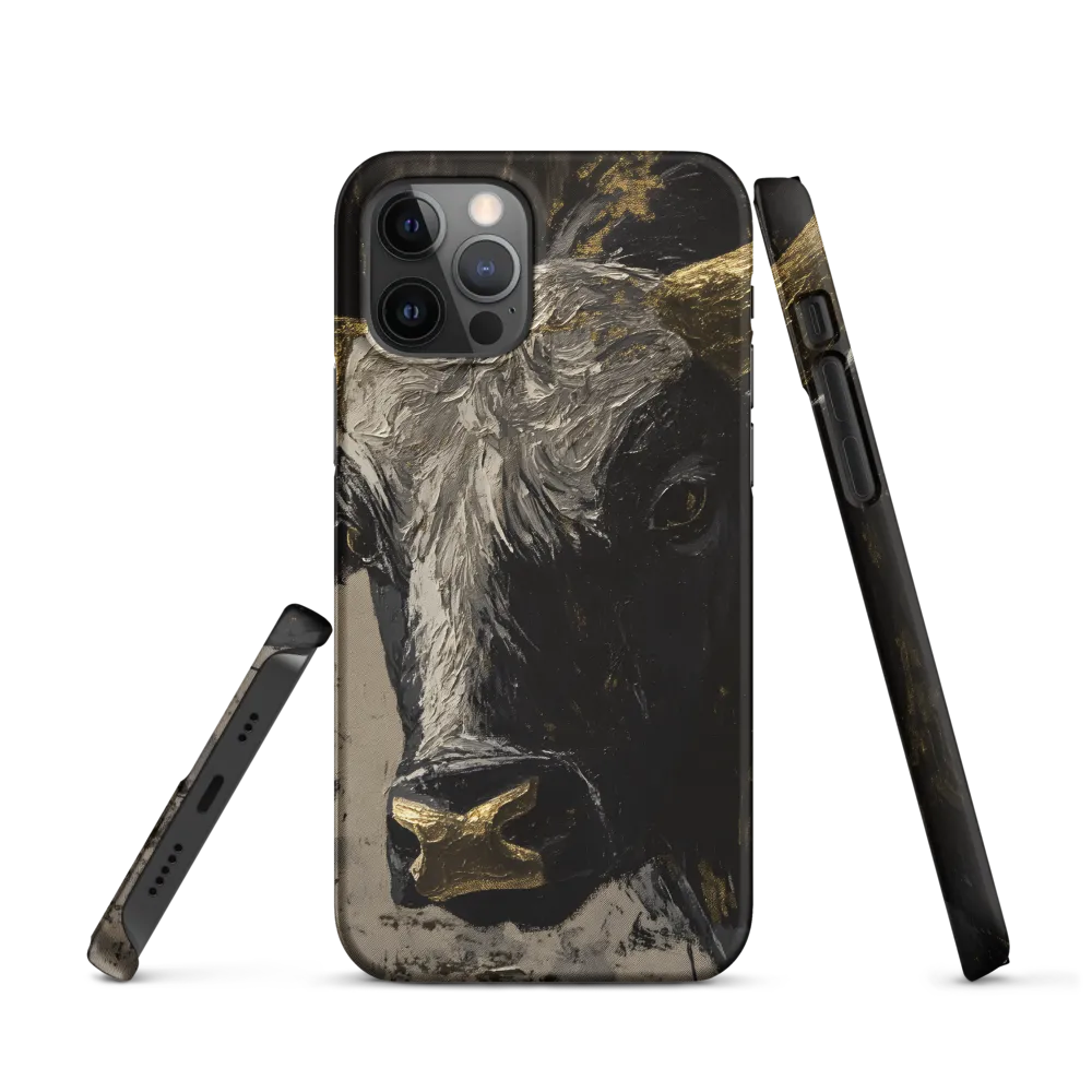 Majestic Bull: The Power in Black and Gold